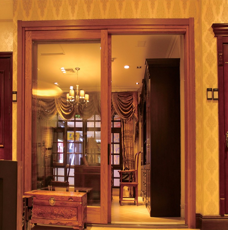 CT120系列鋁木推拉門